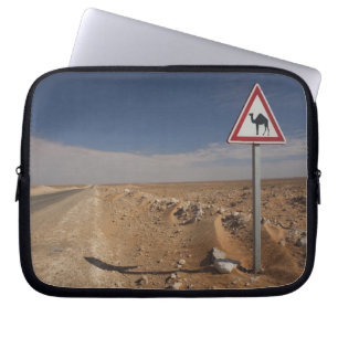 Tunisia, Ksour Area, Ksar Ghilane, Oil Pipeline Laptop Sleeve