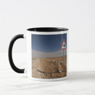 Tunisia, Ksour Area, Ksar Ghilane, Oil Pipeline Mug