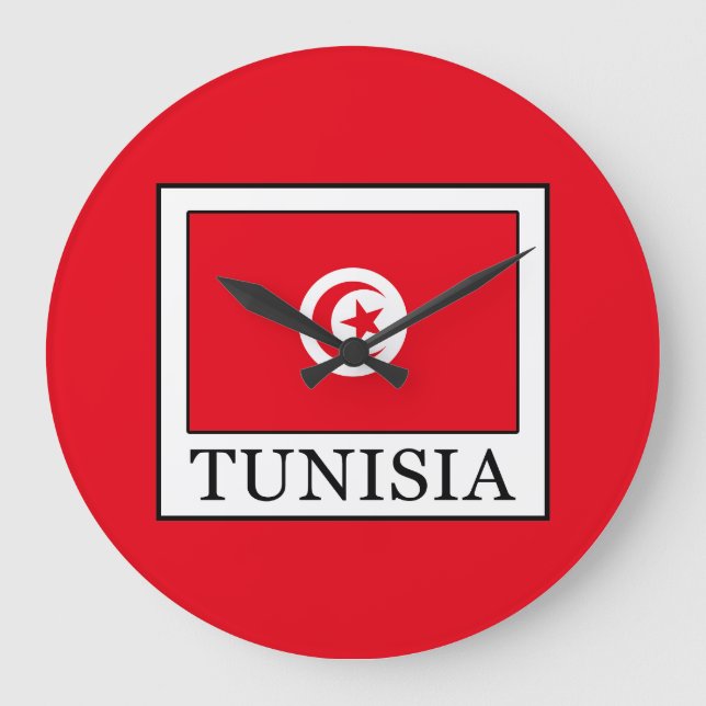 Tunisia Large Clock (Front)