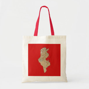 Tunisia Map Bag