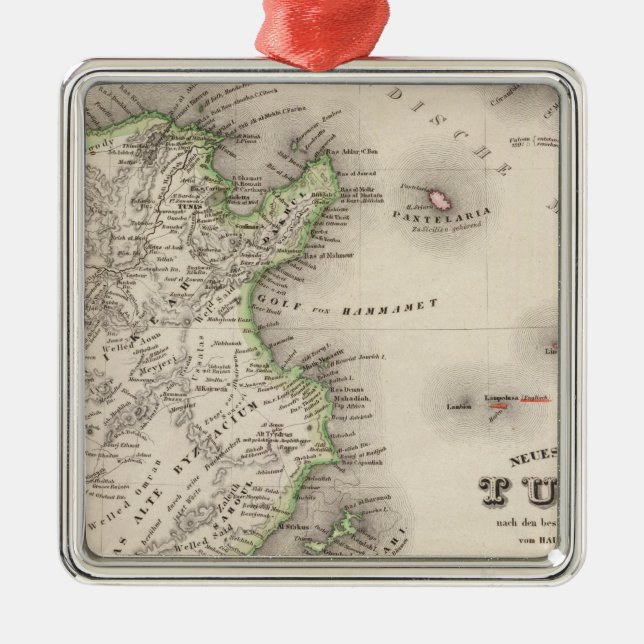 Tunisia Metal Tree Decoration (Front)