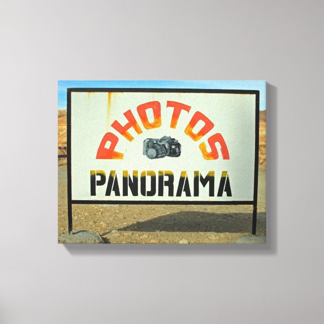 Tunisia photo-stop canvas print (Front)