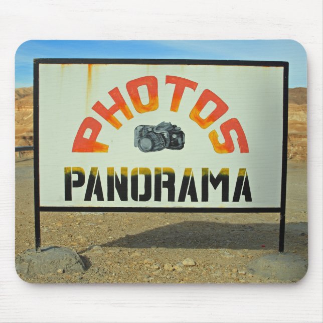 Tunisia photo-stop mouse mat (Front)