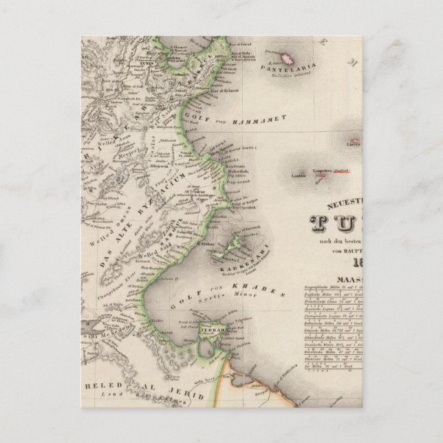 Tunisia Postcard (Front)