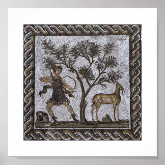Tunisia Roman Mosaics Poster