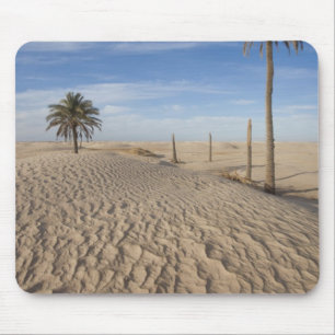 Tunisia, Sahara Desert, Douz, Great Dune, dawn Mouse Mat