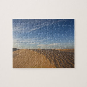 Tunisia, Sahara Desert, Douz, Great Dune, dusk Jigsaw Puzzle