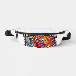 Tunisia Soccer Skeleton Striker Nations Premium Sp Bum Bags
