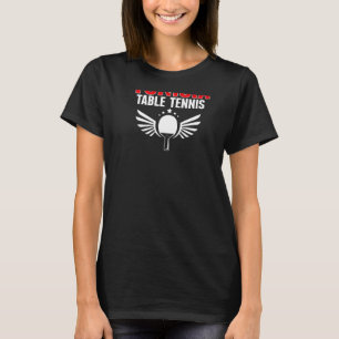 Tunisia Table Tennis Support Tunisian Ping Pong T T-Shirt