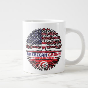 Tunisia Tunisian US American USA United States Large Coffee Mug