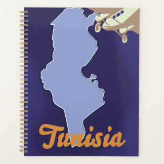 Tunisia vintage travel print planner