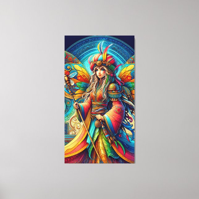 Tunisian Fairy Canvas Print (Front)