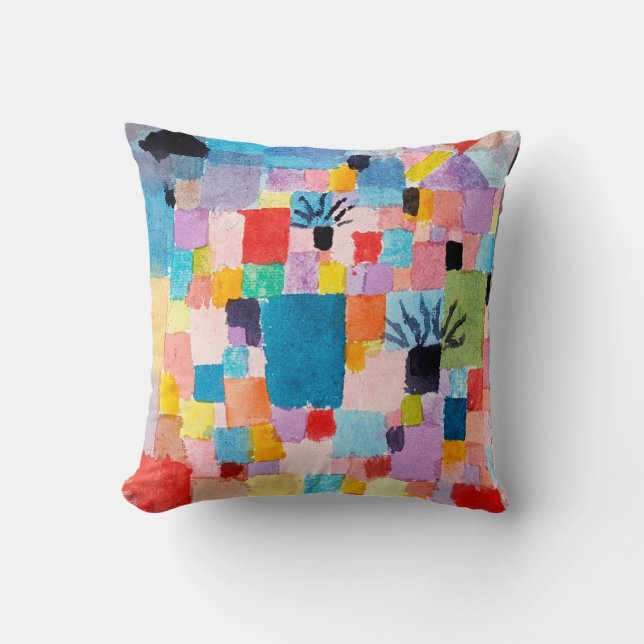 Tunisian Garden, Klee Cushion (Front)