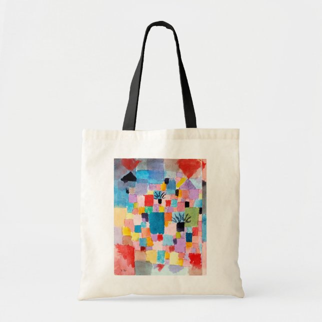 Tunisian Garden, Klee Tote Bag (Front)