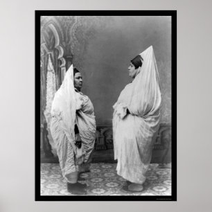 Tunisian Jewish Women 1920 Poster