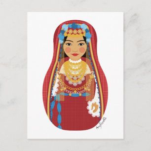 Tunisian Matryoshka Postcard