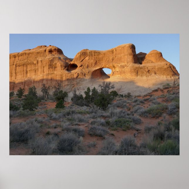 Tunnel Arch in the Morning Poster (Front)