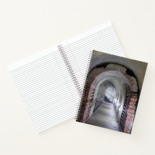 Tunnel In A Nazi Air-Raid Bunker Notebook