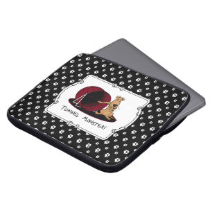 Tunnel Monster - funny dog agility Laptop Sleeve