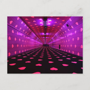 Tunnel Of Hearts Postcard