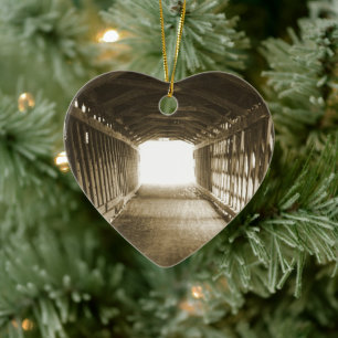 Tunnel of Light Ceramic Tree Decoration