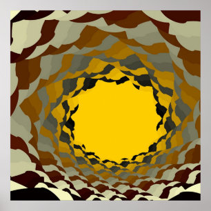 Tunnel of Light Poster