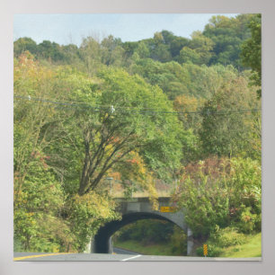 Tunnel Photo Poster