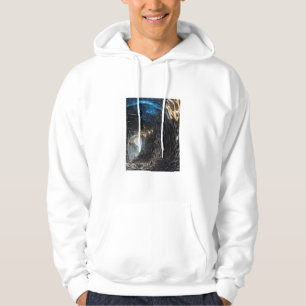Tunnel thorugh an ice cave, iceland hoodie