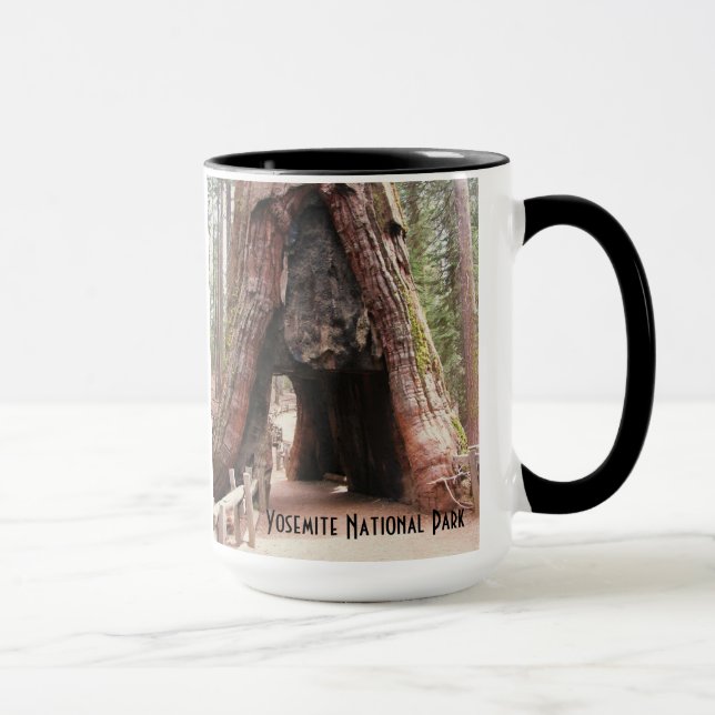 Tunnel Tree- Yosemite Mug (Right)