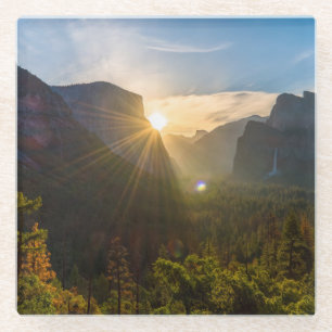 Tunnel View Glass Coaster