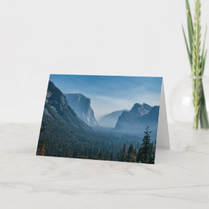 Tunnel View of Yosemite Card