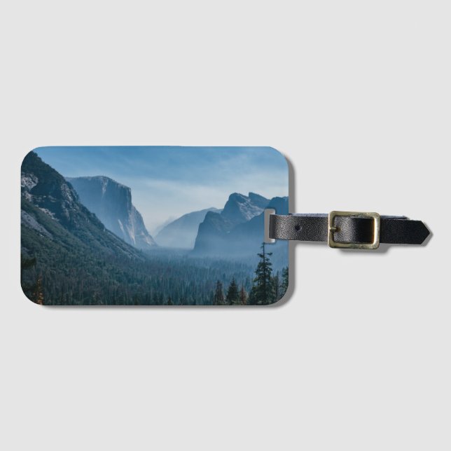 Tunnel View of Yosemite Luggage Tag (Front Horizontal)