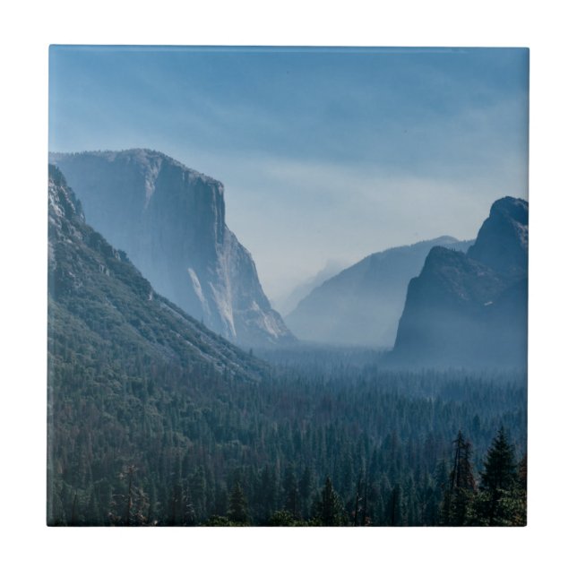 Tunnel View of Yosemite Tile (Front)