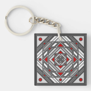 Tunnel Vision Acrylic Keychain