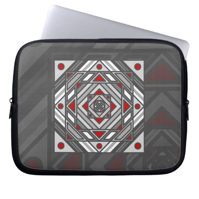 Tunnel Vision Laptop Case (Front)