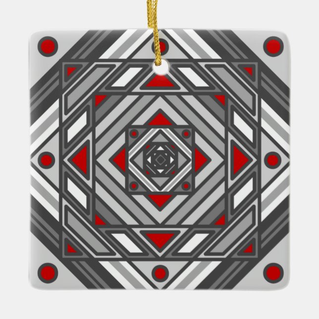 Tunnel Vision Ornament (Front)