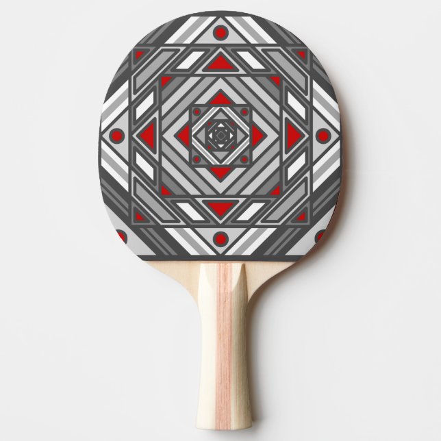 Tunnel Vision Ping Pong Paddle (Front)