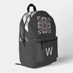 Tunnel Vision Printed Backpack