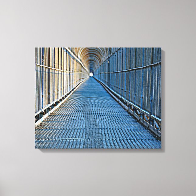 TUNNEL VISION WRAPPED CANVAS PRINT (Front)