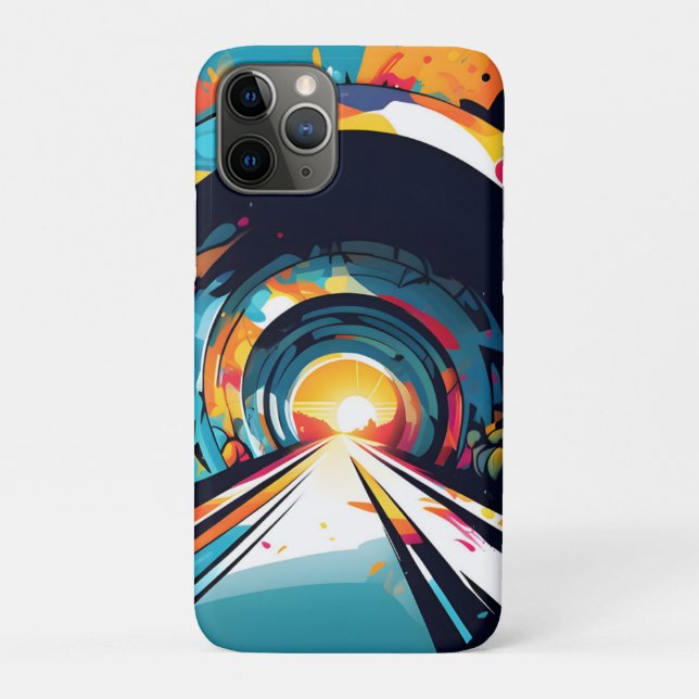Tunnel With Graffiti Art Case-Mate iPhone Case (Back)