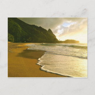 Tunnels Beach, Kauai Postcard