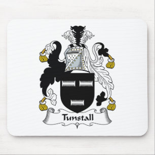 Tunstall Family Crest Mouse Mat