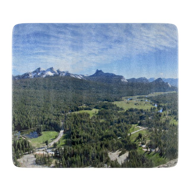 Tuolumne Meadows from Lembert Dome 3 - Yosemite Cutting Board (Front)