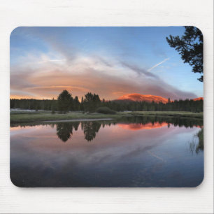 Tuolumne Meadows Sunset - Yosemite John Muir Trail Mouse Mat
