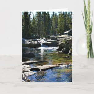 Tuolumne River in Tuolumne Meadows, Yosemite, CA Card