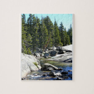 Tuolumne River in Tuolumne Meadows, Yosemite, CA Jigsaw Puzzle