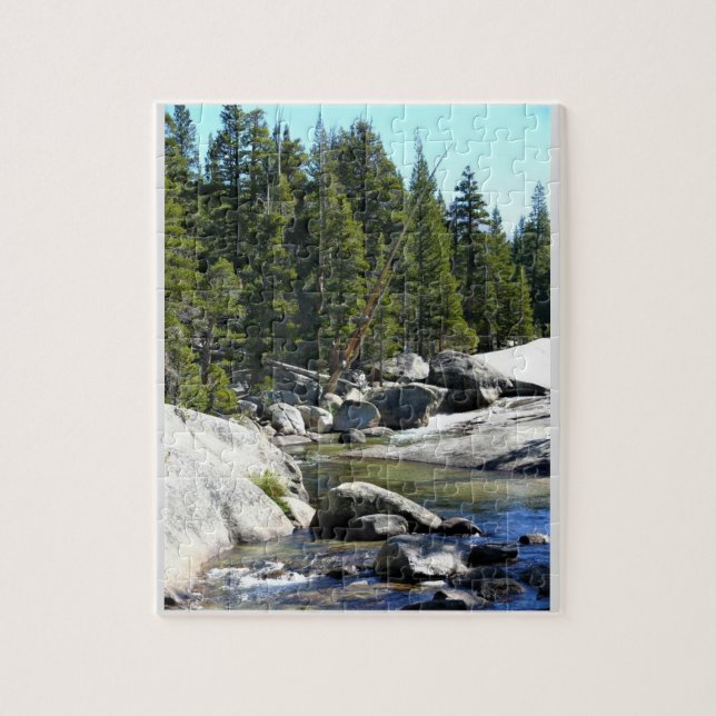 Tuolumne River in Tuolumne Meadows, Yosemite, CA Jigsaw Puzzle (Vertical)