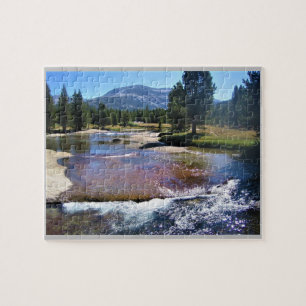 Tuolumne River in Tuolumne Meadows, Yosemite, CA Jigsaw Puzzle