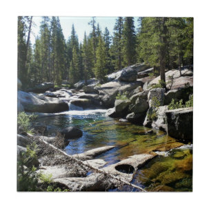 Tuolumne River in Tuolumne Meadows, Yosemite, CA Tile