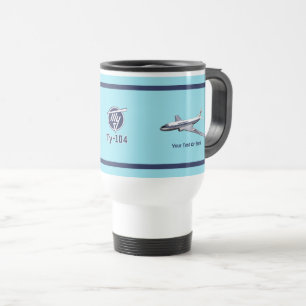 Tupolev (Туполев) Tu-104 Airliner Travel Mug